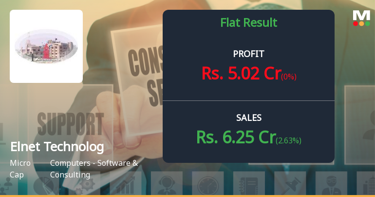 Elnet Technologies Q2 FY26: Modest Growth Masks Deeper Profitability Concerns