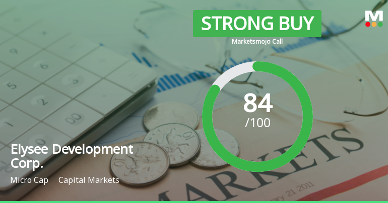 Elysee Development Corp. Shows Strong Financial Growth Amid Evaluation Adjustment