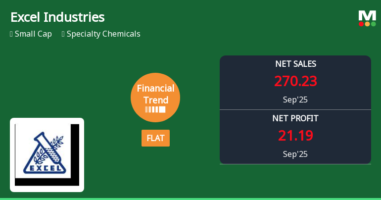 Excel Industries Faces Operational Challenges Amidst Declining Financial Performance Trends