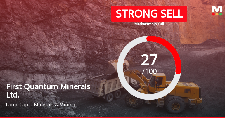 First Quantum Minerals Adjusts Valuation Amidst Financial Challenges and High Debt Levels