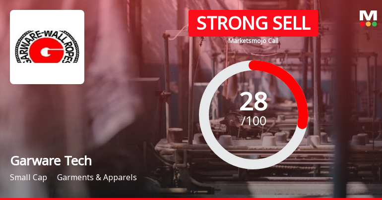 Garware Tech Sees Revision in Market Evaluation Amid Challenging Financial Trends