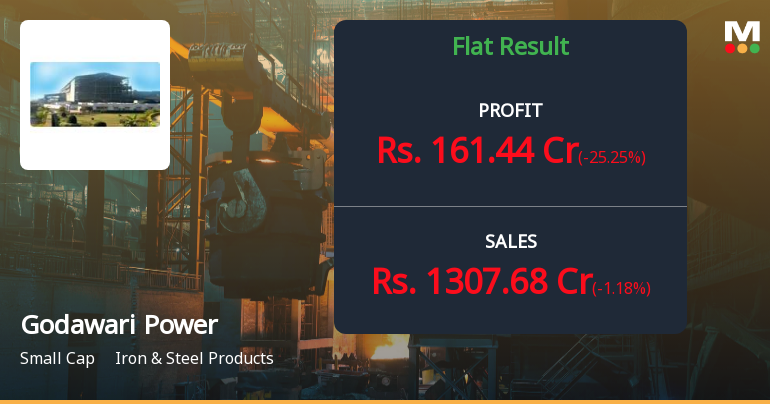 Godawari Power Q2 FY26: Margin Compression Tests Steel Maker's Resilience