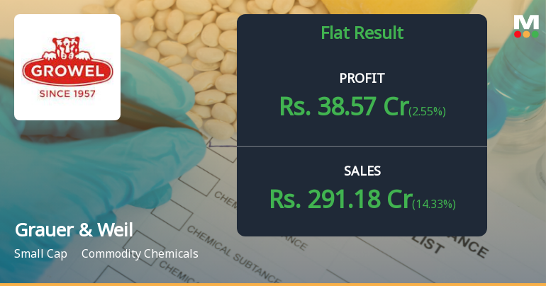 Grauer & Weil Q2 FY26: Margin Pressures Offset Revenue Growth as Stock Languishes