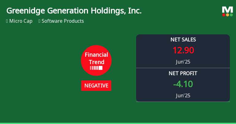 Greenidge Generation Holdings, Inc. Experiences Revision in Stock Evaluation Amid Financial Challenges