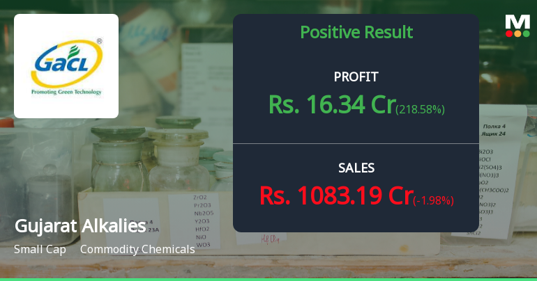 Gujarat Alkalies Q2 FY26: Profitability Returns Amidst Margin Pressures