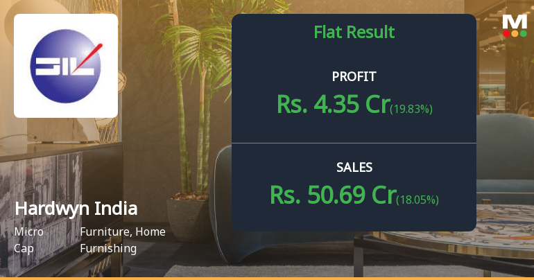 Hardwyn India Q2 FY26: Profit Surge Masks Structural Concerns