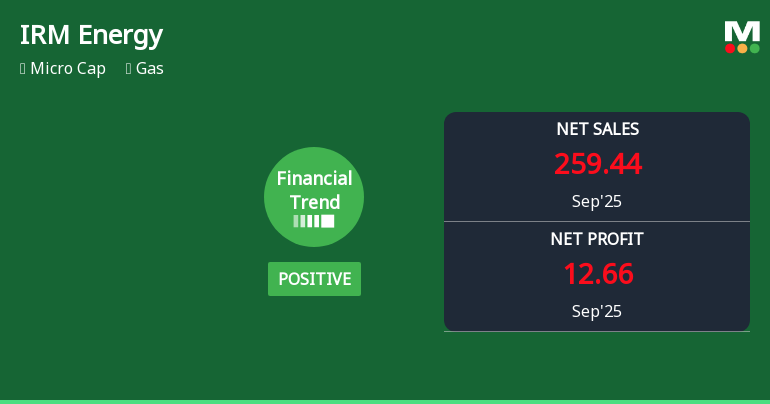 IRM Energy Shows Strong Operational Efficiency Amid Declining Profitability Concerns