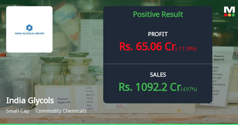 India Glycols Q2 FY26: Robust Revenue Growth Masks Rising Financial Costs