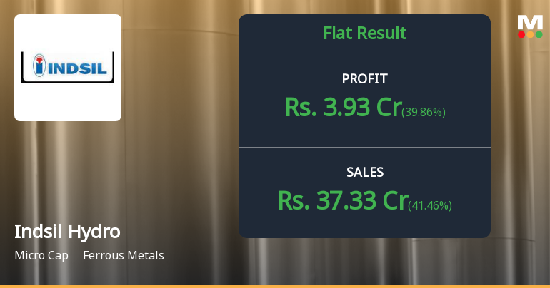 Indsil Hydro Power & Manganese: Profitability Concerns Deepen Amid Margin Pressures