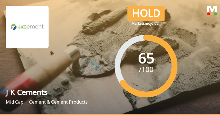 J K Cements Sees Revision in Market Evaluation Amid Mixed Performance Metrics
