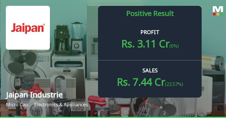 Jaipan Industries Q2 FY26: Exceptional Other Income Masks Operational Weakness