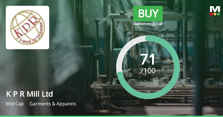 K P R Mill Sees Revision in Market Assessment Amid Strong Fundamentals