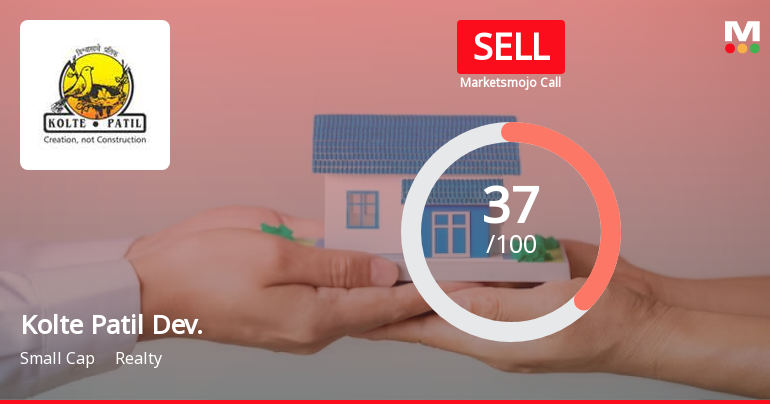 Kolte Patil Dev. Sees Revision in Market Evaluation Amid Challenging Financial Trends