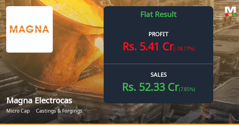 Magna Electro Castings Q2 FY26: Profit Decline Amid Margin Pressures Raises Concerns