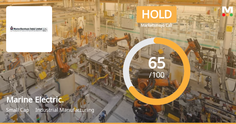 Marine Electric Sees Revision in Market Evaluation Amid Mixed Performance