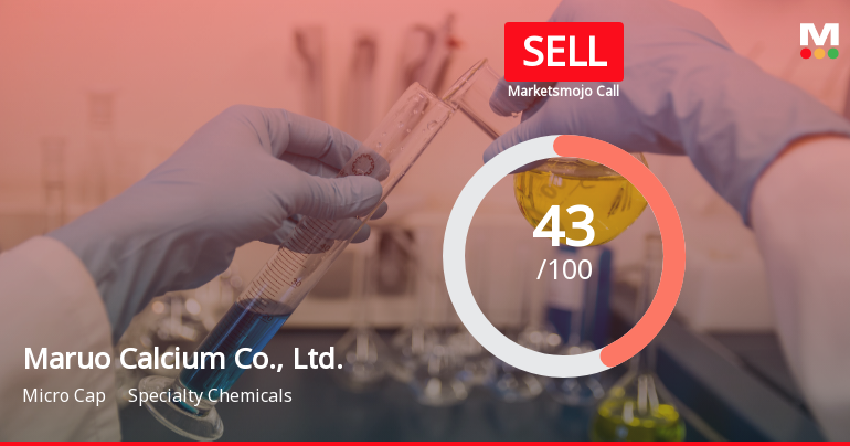 Maruo Calcium Co. Faces Valuation Shift Amidst Financial Challenges and Market Dynamics