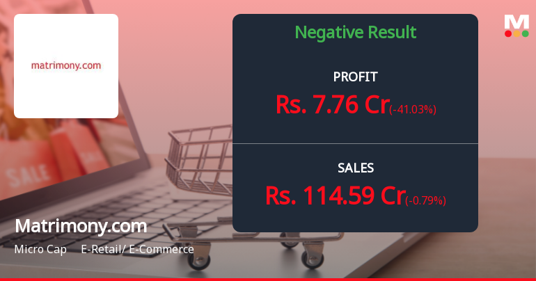 Matrimony.com Q2 FY26: Profit Plunges 41% as Operating Margins Crumble