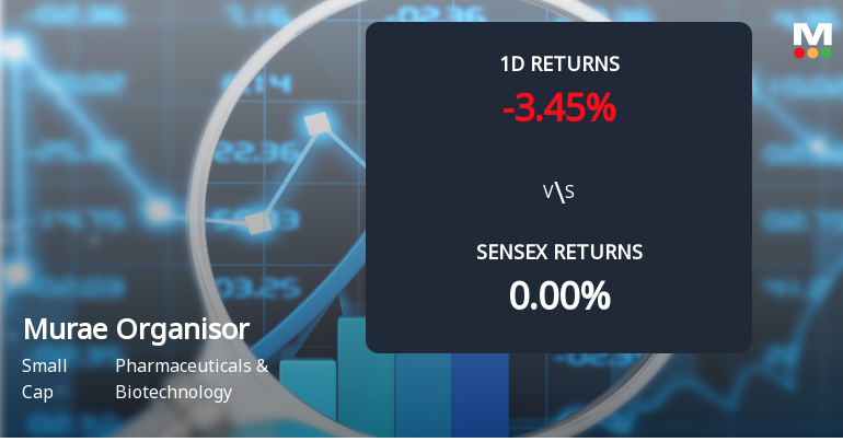 Murae Organisor Faces Intense Selling Pressure Amid Prolonged Downtrend