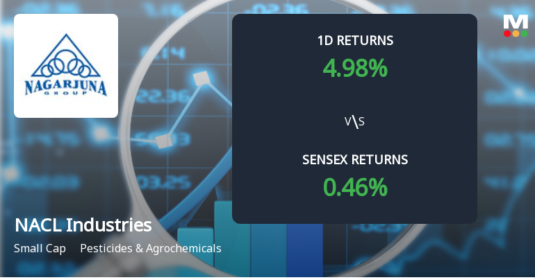NACL Industries Surges with Unprecedented Buying Interest, Eyes Multi-Day Upper Circuit