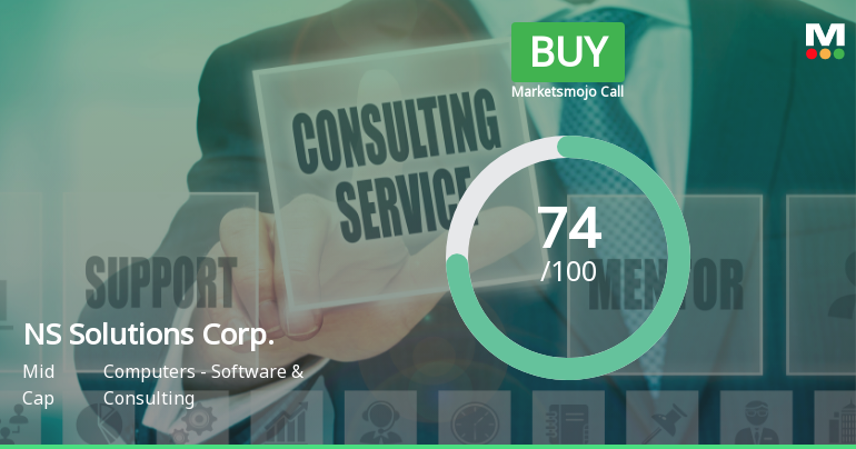 NS Solutions Corp. Adjusts Valuation Amid Mixed Financial Performance and Market Position