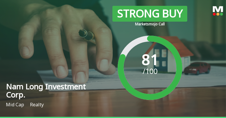 Nam Long Investment Corp. Adjusts Valuation Amid Strong Sales Growth and Improved Metrics