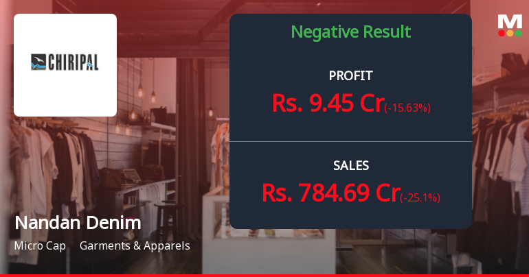 Nandan Denim Q2 FY26: Margin Pressures Mount as Revenue Contracts 25%