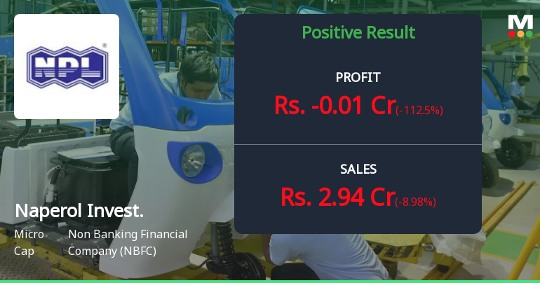Naperol Investments Q2 FY26: Sharp Profit Decline Amid Valuation Concerns