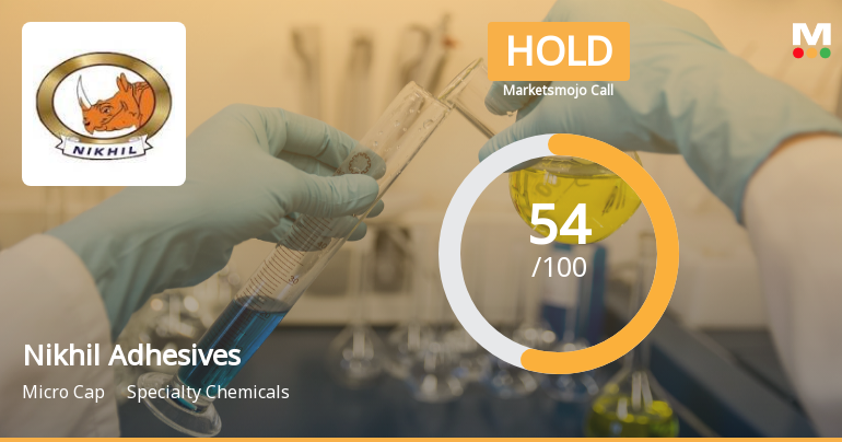 Nikhil Adhesives Upgraded to Good Quality Grade Amid Strong Financial Metrics