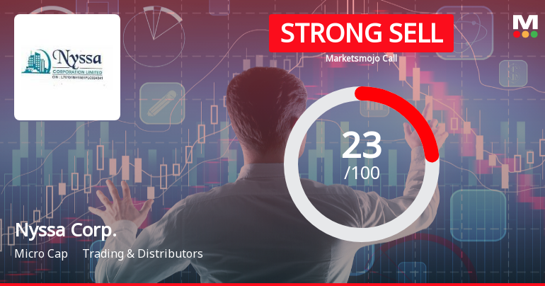 Nyssa Corporation Investment Evaluation Sees Notable Adjustment Amid Market Challenges