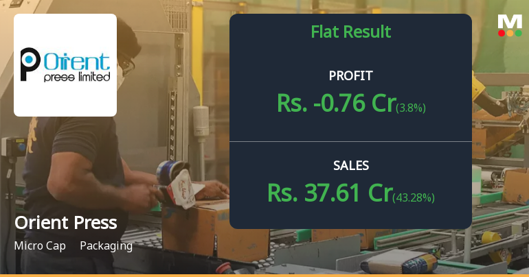 Orient Press Q2 FY26: Mounting Losses Deepen Despite Revenue Recovery