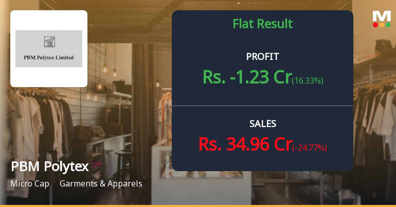 PBM Polytex Q2 FY26: Mounting Losses Deepen as Textile Headwinds Intensify