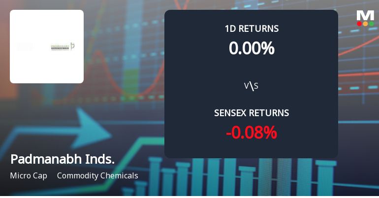 Padmanabh Industries Sees Unprecedented Buying Interest Amid Upper Circuit Scenario