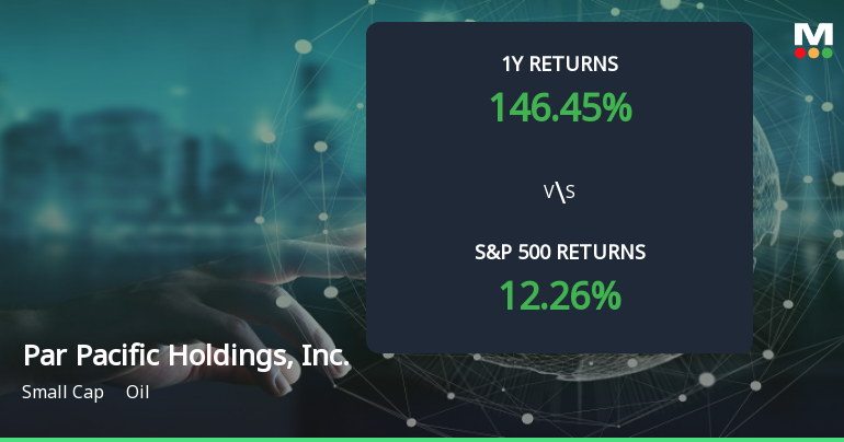Par Pacific Holdings Achieves 146.45% Annual Gain, Establishing It as a Multibagger Stock