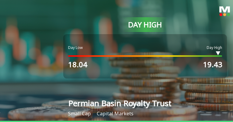 Permian Basin Royalty Trust Hits Day High with 8.51% Surge
