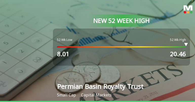 Permian Basin Royalty Trust Hits New 52-Week High of $20.46