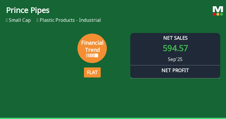 Prince Pipes & Fittings Shows Signs of Financial Stabilization Amid Mixed Performance Trends