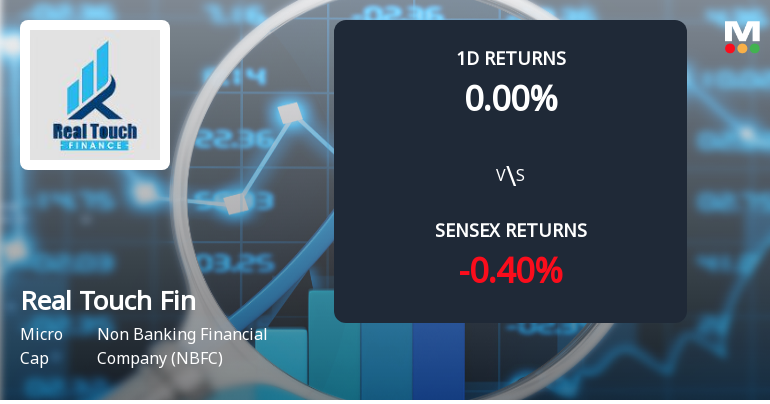 Real Touch Finance Sees Unprecedented Buying Interest Amid Upper Circuit Scenario