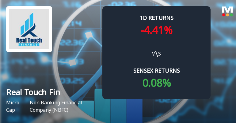 Real Touch Finance Sees Extraordinary Buying Interest Amid Upper Circuit Scenario