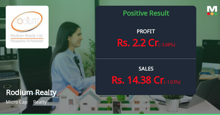 Rodium Realty Q2 FY26: Margins Shine Amid Flattish Revenue Growth