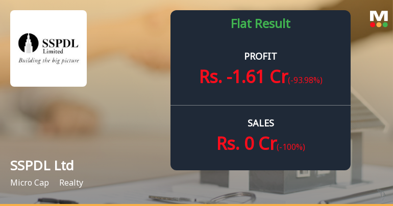 SSPDL Ltd Q2 FY26: Operational Standstill Deepens Losses