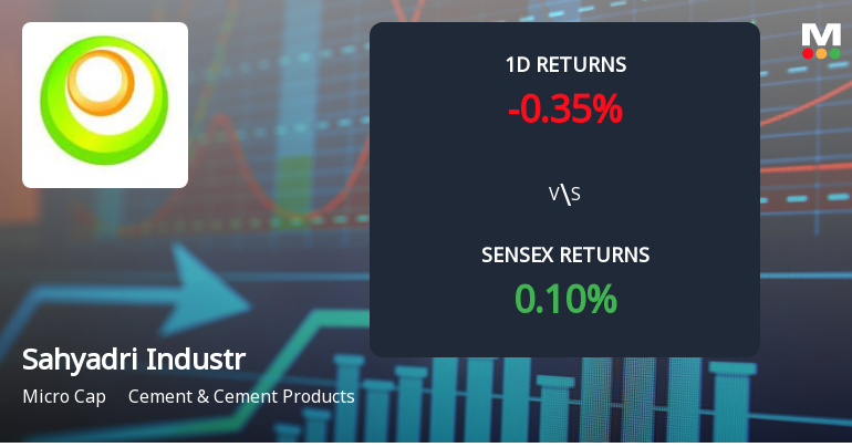 Sahyadri Industries Sees Unprecedented Buying Interest, Edges Towards Multi-Day Upper Circuit