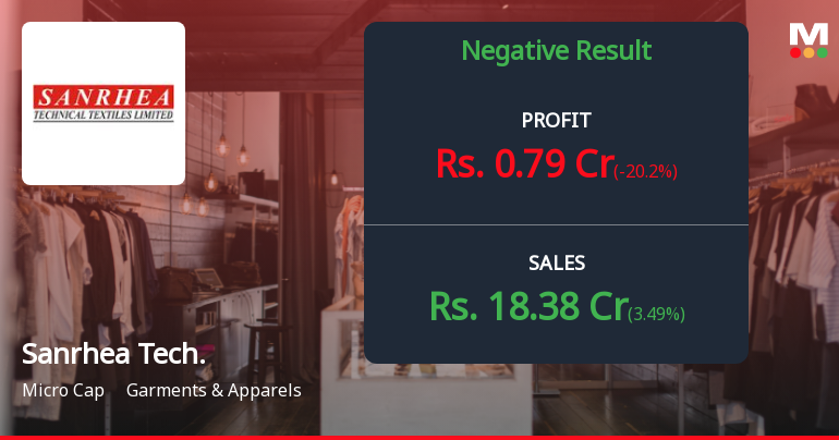 Sanrhea Technical Textile Q2 FY26: Margin Pressures Weigh on Profitability Despite Stable Revenue