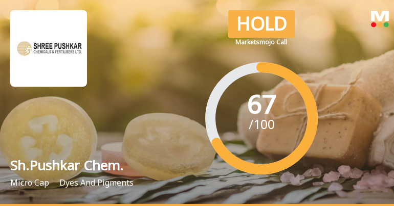 Sh.Pushkar Chem. Sees Revision in Market Evaluation Amid Mixed Financial Signals