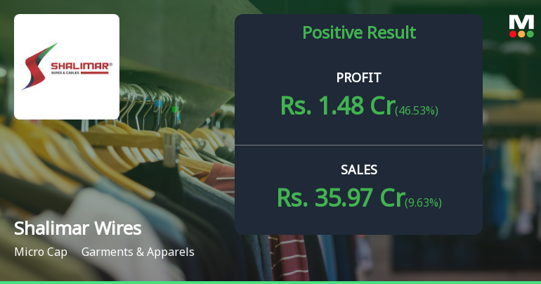 Shalimar Wires Q2 FY26: Profit Surge Masks Deeper Structural Concerns