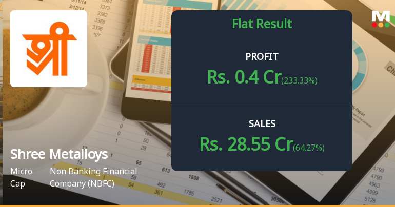 Shree Metalloys Q2 FY26: Profit Surges 233% QoQ Despite Margin Pressures