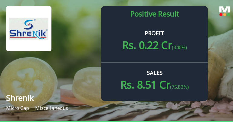 Shrenik Ltd Q2 FY26: Mounting Losses and Structural Challenges Signal Deep Distress