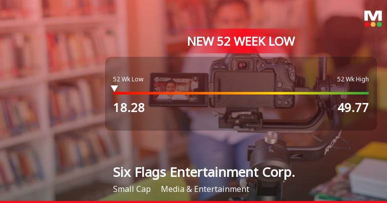 Six Flags Entertainment Corp. Stock Hits New 52-Week Low at $18.28