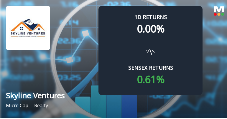 Skyline Ventures India Hits Upper Circuit with Exclusive Buy Orders Amid Realty Sector Dynamics