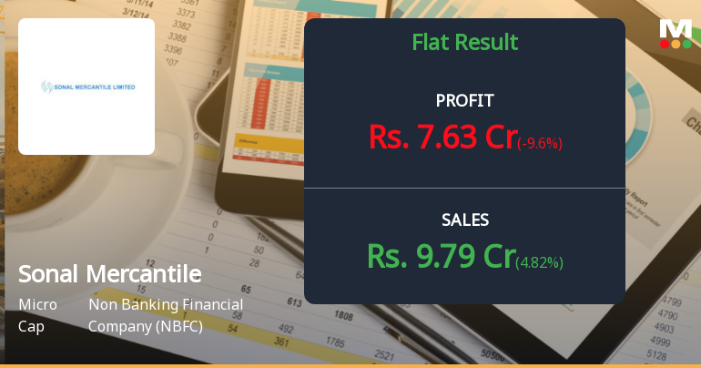 Sonal Mercantile Q2 FY26: Profit Momentum Falters Amid Rising Interest Costs