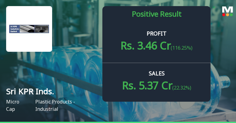 Sri KPR Industries Q2 FY26: Stellar Profit Surge Masks Underlying Structural Weaknesses